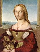 RAFFAELLO Sanzio, Lady with a Unicorn dfg